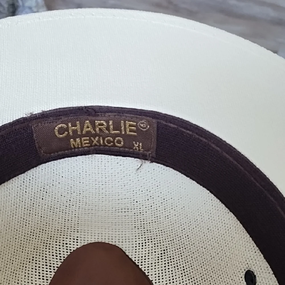 Stylish Cream Fedora Hat with Brown Band